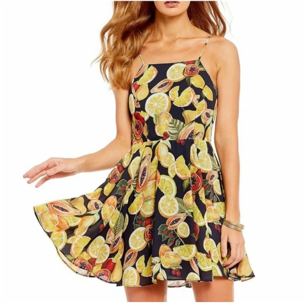 Gianni Bini fruit dress 🍓🍇🍐